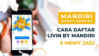 CARA DAFTAR LIVIN By MANDIRI MOBILE BANKING MANDIRI LEWAT HP