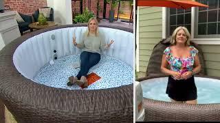 St. Moritz by Bestway 5-7 Person Inflatable Heated Hot Tub on QVC