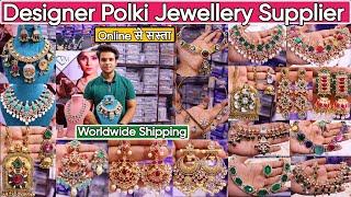 Exclusive Designer Bridal Polki Jewellery Collection 2024  Celebrity Traditional Bridal Jewellery