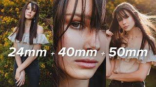 Sony G 24mm f2.8 40mm f2.5 & 50mm f2.5 Lens Review - Photo & AF Video Comparisons
