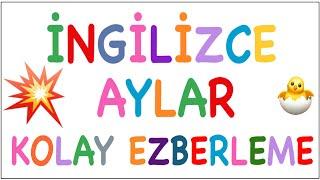 İNGİLİZCE AYLAR - KOLAY EZBERLEME