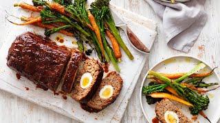 Egg-stuffed Meatloaf recipe