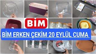 BİM ERKEN ÇEKİMBİM 20 EYLÜL CUMA 2024BİM YENİ GELEN ÜRÜNLERBİM BU HAFTA ŞAHANE ÜRÜNLER