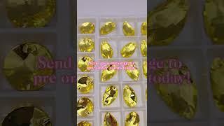 NEW PRODUCT Citrine sew on stones