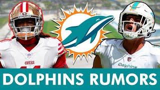 Dolphins Rumors Brandon Aiyuk TRADE? Rookies Report To Training Camp + Jaelan Phillips Update