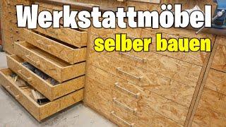 Werkstattmöbel Selber Bauen Der Schubladenschrank