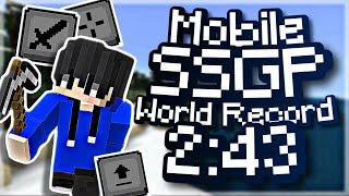 FWR Mcpe Mobile Set Seed Glitchless Peaceful Speedrun In 243