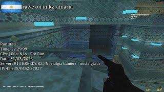 Impossible without checkpoints CS 1.6 bhop map gets beaten - rawe on imkz_amaria