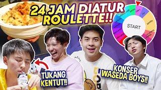 24 JAM KEGIATAN DIATUR ROULETTE WASEDABOYS BELAJAR LAGU INDONESIA? PART 2