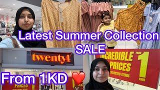 Twenty4 Latest SUMMER COLLECTION SALE  2024 Starting 1KD onwards KUWAIT VLOGS#kuwait #explore