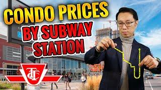 Condo Prices by Subway Station in Toronto