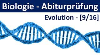 Biologie Abiturprüfung - Evolution - Tipps und Aufgabentypen Abitur Biologie 916