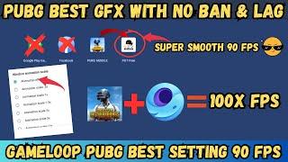 Gameloop Best Lag Fix Setting 2024  Best GFX Tool For Pubg Mobile  Super Smooth With 90 Fps  zimo