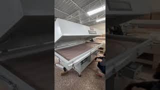 vacuum laminating machine installation