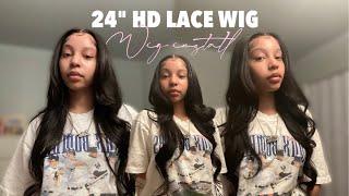 WHAT LACE? 24 HD Lace Wig Install + Styling Ft. Nadula Hair