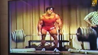 FRANCO COLUMBUS STRONGMAN FEATS BENCH PRESS DEADLIFT AND BENDS IRON