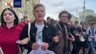 В Минске студенты в День знаний вышли на мирные акции протеста