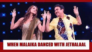 Indias Best Dancer  malika  Taarak Mehta Ka Ooltah Chashmah Cast का Special Welcome 