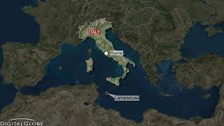 ده ها کشته بر اثر فاجعه غرق شدن قایق مهاجران در آب های ایتالیا