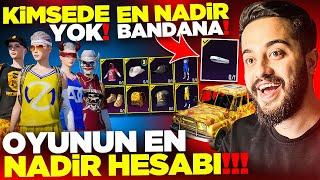 OYUNUN EN NADİR HESABINI ALDIK KİMSEDE OLMAYAN BASKETÇİ BANDANASI PUBG Mobile