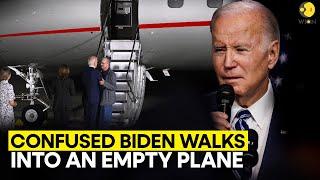 Did US President Joe Biden walk into an empty plane?  WION Originals