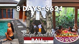 Bali On a Budget  Bali Temples Bali Waterfalls  Bali Affordable Travel Vlog  Ubud + More