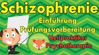 Heilpraktiker Psychotherapie SCHIZOPHRENIE EINFÜHRUNG + Fakten für die schriftliche Prüfung
