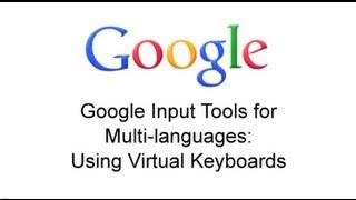 Google Input Tools Virtual Keyboard