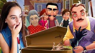 TABUTUN İÇİNDEKİ GİZEMLİ KİŞİ  - Hello NeighborNeighbor Family Secret