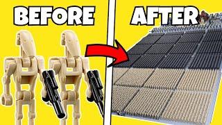 I Built the BIGGEST LEGO Droid Army...