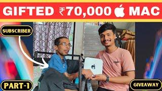 Gifted ₹70000 APPLE MAC to My Subscriber  आपको भी मिलेगा  Subscribers Interview- Binomo Giveaway