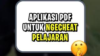 Aplikasi PDF buat ngeCheat pelajaran sekolah - Swifdoo PDF #shorts #pdf #aplikasi #bangtutoria