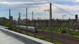 LIVE Train Traffic in Hannover Nordstadt  ICEs REs Freight Trains  Test Stream