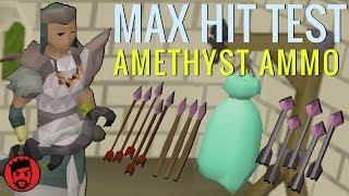 Amethyst Ammo  MAX HITTING Amethyst Arrows Broad Bolts & Javelins