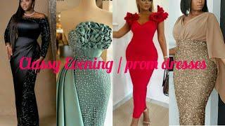 Top best dinner gown styles for ladies  Evening dresses 2023 sequins styles for prom dressesSatin