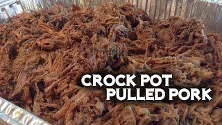 How to make Pulled Pork in a Crock Pot