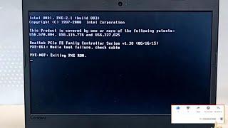 How to fix a windows laptop not booting default boot device missing or boot failed Lenovo Ideapad