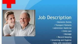 Home Health Aide Job Description and Salary