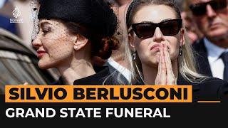 Italians say goodbye to Silvio Berlusconi with state funeral  Al Jazeera Newsfeed