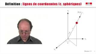 7.1 Coordonnées cylindriques et sphériques