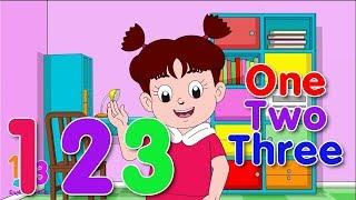 Belajar Bahasa Inggris Angka 0-9 Bersama Diva  123 English For Kids  Kartun Anak Channel