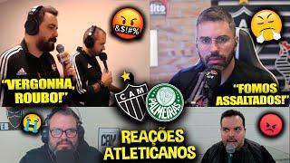 REAÇÕES dos ATLETICANOS FURIOSOS com a DERROTA - ATLÉTICO-MG 0X4 PALMEIRAS REACT BRASILEIRÃO 2024