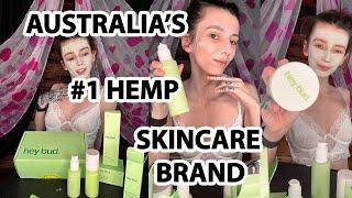 Trying Out Australias #1 Hemp Skin Care Brand  HEY BUD