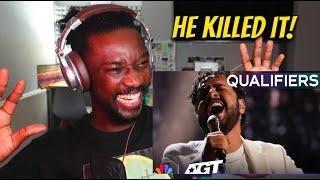 OMG Gabriel Henrique - Something Beautiful  AGTS Qualifiers 2023  REACTION