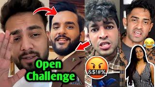 HUGE CONTROVERSY - Elvish Yadav Vlogs Open Challenge To Thara Bhai Joginder Fukra Insaan  Thugesh