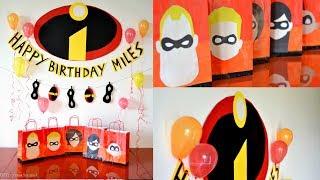 DIY INCREDIBLES 2 PARTY- Free printables