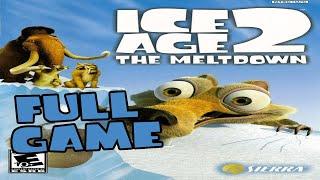 PS2 Ice Age 2 The Meltdown Story 100% - Full Game Walkthrough  Longplay - HD