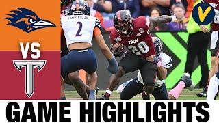 #25 UTSA vs #24 Troy  Cure Bowl  2022 College Football Highlights