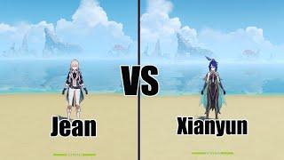 THE BEST Healer - Xianyun VS Jean  - Genshin impact