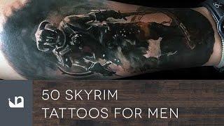 50 Skyrim Tattoos For Men